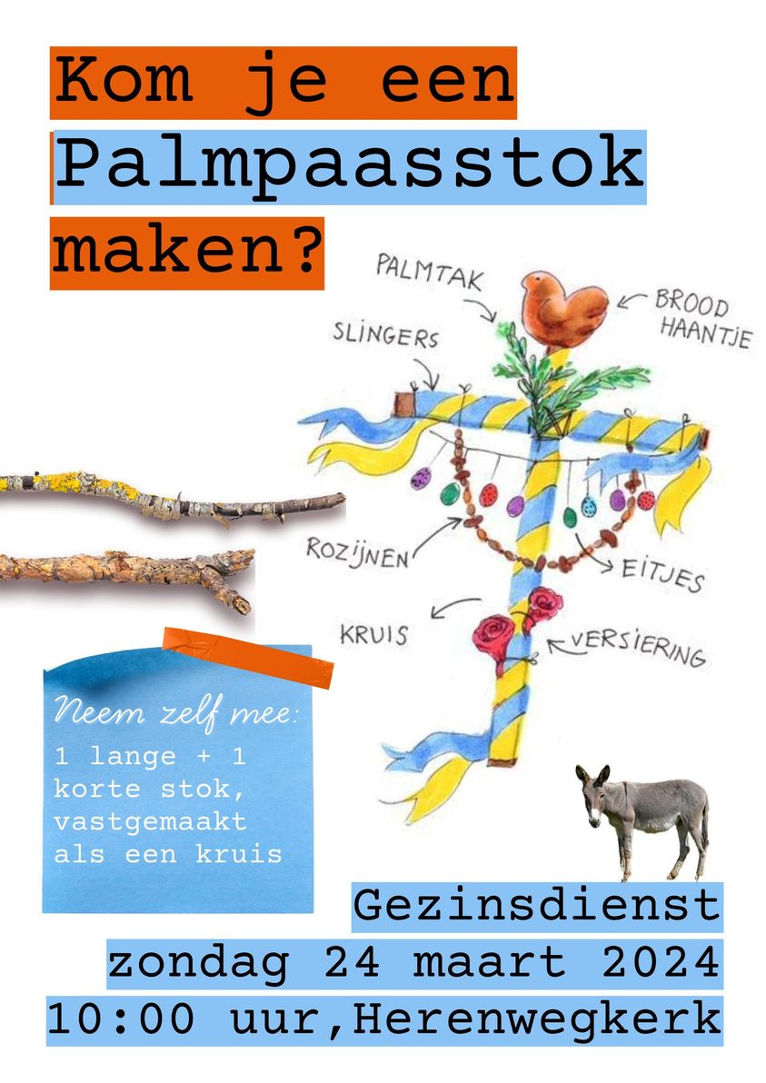 Palmpasen (met palmpaasstok maken)